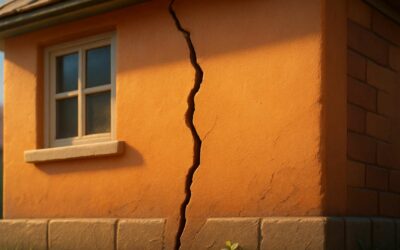 Fissure verticale mur extérieur