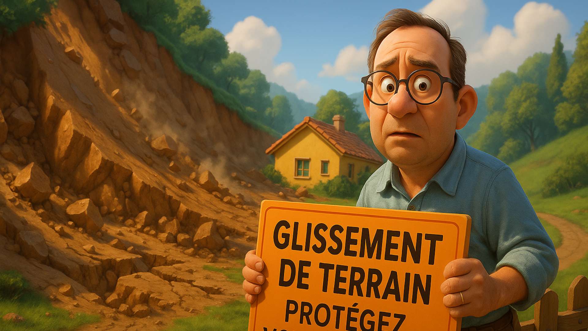 Glissement de terrain : protégez votre terrain