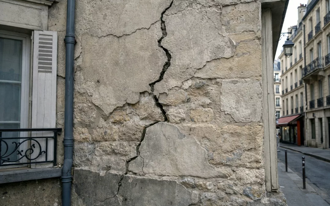 Quel prix pour réparer une grosse fissure mur extérieur ?